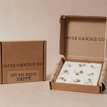 Load image into Gallery viewer, • Happy •<br>Chamomile, Clary Sage, Grapefruit, Lavender & Orange<br>9 naturally scented wax melts