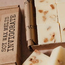 Load image into Gallery viewer, • Invigorate •<br>Orange, Mandarin, Bergamot, Lavender, Chamomile<br>9 naturally scented wax melts