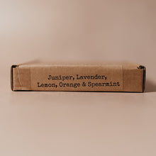 Load image into Gallery viewer, • Recover •<br>Juniper, Lavender, Lemon, Orange & Spearmint<br>9 naturally scented wax melts