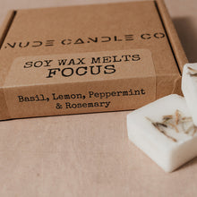 Load image into Gallery viewer, • Focus •&lt;br&gt;Basil, Lemon, Peppermint &amp; Rosemary&lt;br&gt;9 scented wax melts

